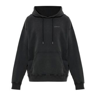 Off-white Hoodies & sweatvesten, Heren, Zwart, XS, Katoen, The Hoodie