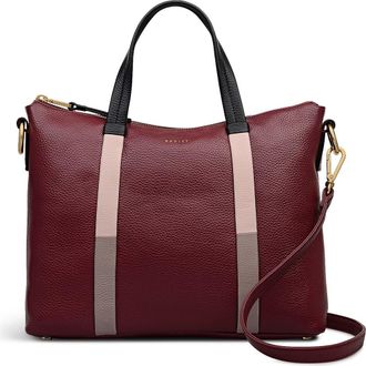 Radley London Waterloo Way Medium Ziptop Satchel Bag in Merlot at Nordstrom