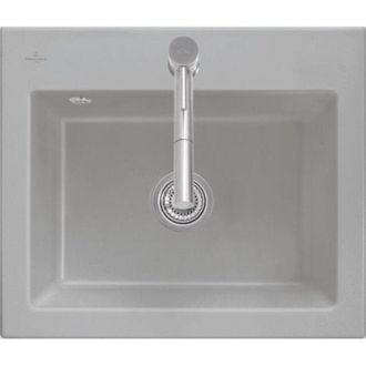 Villeroy & Boch Villeroy&boch - Villeroy Et Boch Subway 60 S Fregadero 60 X 51 Cm Sin Escurridor Fossile Ceramicplus