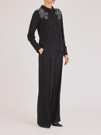 Rebecca Taylor Mia Pant in Black at Nordstrom, Size 4