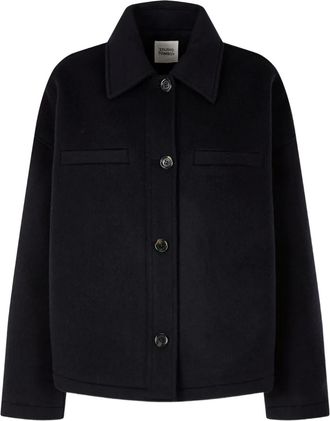 TOMBOY Jack met knopen - Zwart