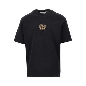 Stone Island Consumed effect print T-shirt Man XXL