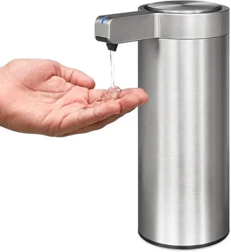 OEM Dispensador Autom&aacute;tico De Jab&oacute;n De Acero Inoxidable, Resistente Al Agua Ipx5, Recargable Por Usb-c, Apto Para Cocina Y Ba&ntilde;o (plateado)