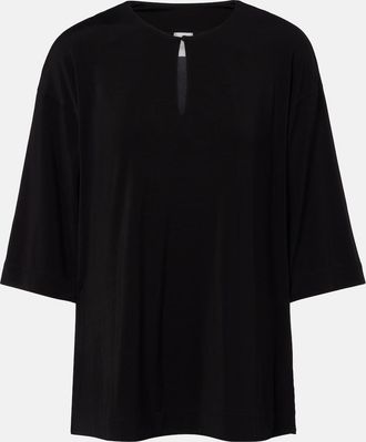 Max Mara Giglio keyhole oversized top