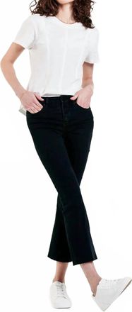 Dear John Denim Jeanne Cropped Flare Jeans In Yorkville