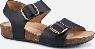 Hotter Womens Tourist II Womens Sandals - Black - Size: 6.5