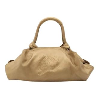 Loewe Borsa Loewe Nappa Aire in pelle Pre-owned - - Pre-owned - Donna - Beige - ONE SIZE