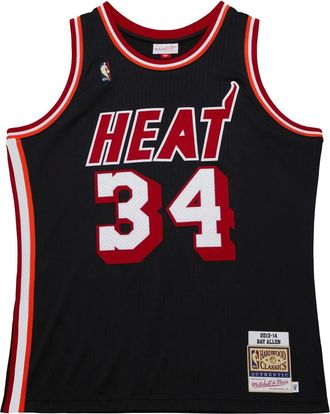 Mitchell & Ness Top Hardwood Classics Authentic NBA Miami Heat 2013-14 Ray Allen - Nero