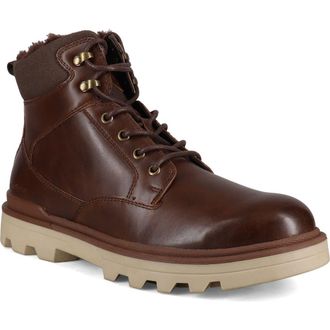 Santana Canada Skyway Waterproof Faux Fur Lined Boot in Dark Brown at Nordstrom Rack, Size 9