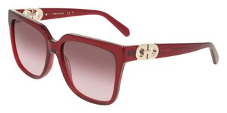 Ferragamo SF2109S 655 Womens Sunglasses Red Size 58
