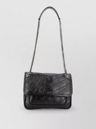 Saint Laurent niki leather clutch bag