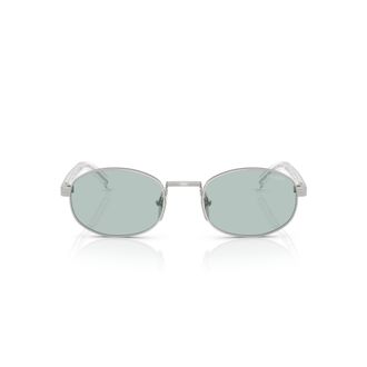Prada 0pr B53s Rectangular Steel Sunglasses