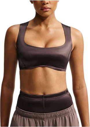 Nike (WMNS) Nike SKIMS Satin Shine Open-Scoop Bra Resin IR8694-249