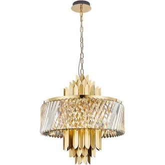 OEM L&aacute;mpara De Ara&ntilde;a Margot Gold 9xe14