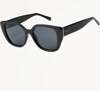 Radley London Black Classic Curved Sunglasses Chiswick SS26 Radley London