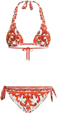Dolce & Gabbana Mujer, Trajes de ba&ntilde;o, Naranja, Talla: S