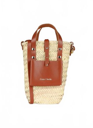 CRAIE STUDIO Womens Nano Panier Ii Handbag In Tan