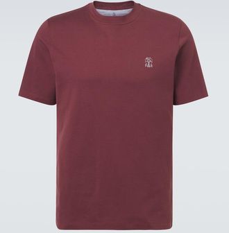 Brunello Cucinelli T-shirt in jersey di cotone