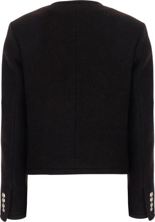 Dunst Wool Tweed Blazer - Black