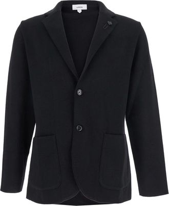 Lardini Heren, Pakken, Zwart, Maat: XL Katoen