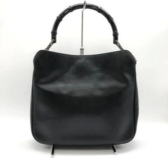 Gucci Pre-owned Handbags, female, Black, Size: ONE SIZE Pre-owned Vintage Handbag