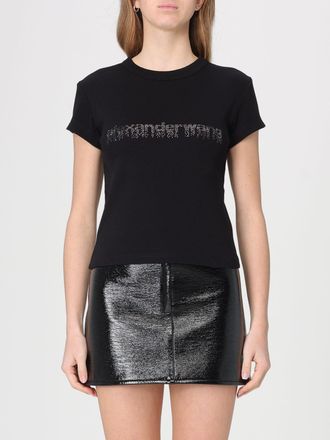 Alexander Wang T-shirts in cotone con logo Alexander Wang