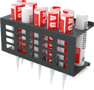 OEM Soporte Para Tubo De Sellado, Sellador De Silicona Decorativo, Soporte Para Tiza Para Estanter&iacute;as De Furgonetas, Taller, Garaje, Cobertizo De Jard&iacute;n