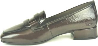 Gabor Bruine veter mocassin +Gar. 2cm - Dames - Loafers - Bruin - 35 1/2 EU - Schoenen