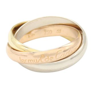 Cartier Gold Silver Yellow Gold (18K) Pink Gold (18K) White Gold (18K) Band Ring (Pre-Owned)