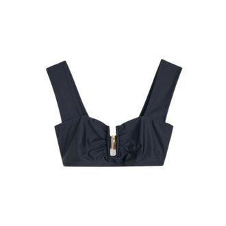 By Malene Birger Bikinis, female, Black, Size: M Belira Bikini Top