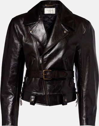 Saint Laurent Leather biker jacket