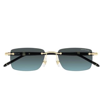 Montblanc Sunglasses, unisex, Black, Size: 54 MM Mb0344S 010 Sunglasses