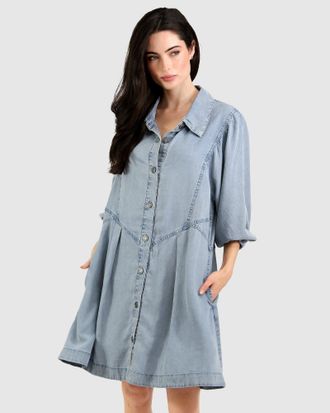 Belle & Bloom Supercut Supercut Denim Dress