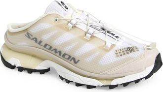 Maison Margiela x Salomon XT-4 Sneaker Mule in White/Green Haz/Silver at Nordstrom, Size 8