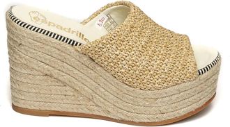 Espadrilles Beige Sandalen voor Zomer Outfits - Dames - Sleehakken - Beige - 40 EU - Schoenen