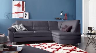 Sit&more Ecksofa »Cardoso L-Form« mit Federkern, wahlweise mit Bettfunktion und Schubkasten