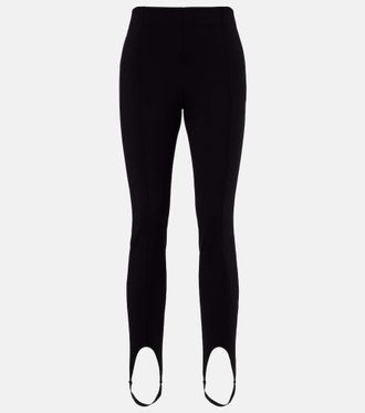 Saint Laurent Jersey stirrup leggings