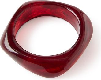 Rubi Shoes Single Bracelet in Burgundy Swirl Bangle at Nordstrom