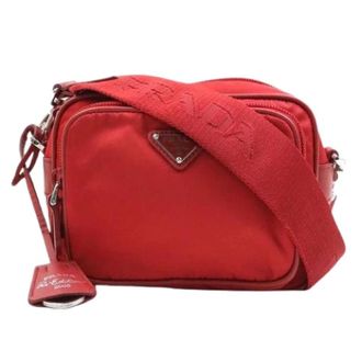 Prada Borsa a tracolla in nylon Pre-owned - - Pre-owned - Donna - Rosso - ONE SIZE