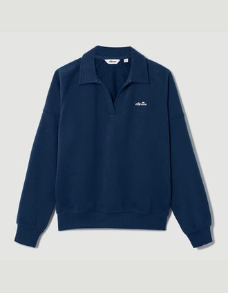 Ellesse Womens Morcone Sweatshirt - Dark Blue - Navy - Size: 12