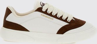 Casablanca Sneakers low top bicolore in pelle e tessuto