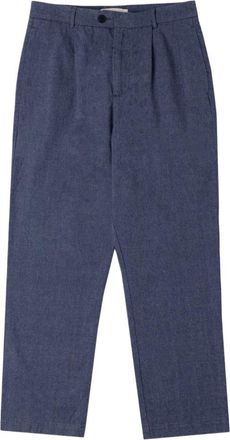 Kestin Wick Trouser - Heren - Straight fit broeken - Blauw - W32 - Katoen - Broeken