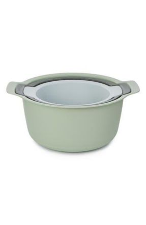 Berghoff 3-Piece Mixing Bowls & Colander Set in Green at Nordstrom Rack