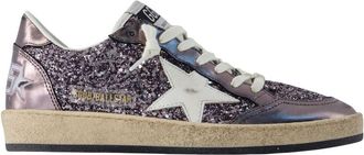 Golden Goose Ballstar Sneakers - Golden Goose Deluxe Brand - Synthetic - Purple
