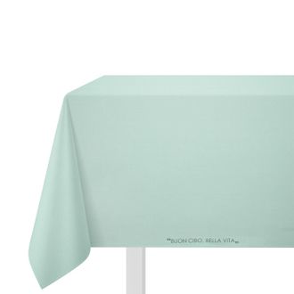 KASANOVA Tovaglia 140x180 cm scritta Quotes verde