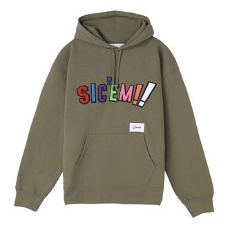 SUPREME x WTAPS Sicem! Hooded Sweatshirt Olive Green SUP-FW21-340