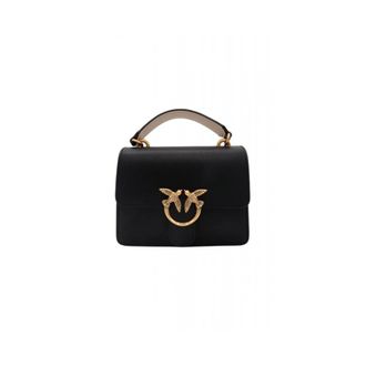 Pinko Pinko, Dames, Tassen, Zwart, Maat: ONE Size Leer
