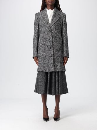 Dolce & Gabbana Coat DOLCE & GABBANA Woman color Grey