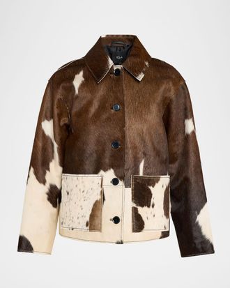 Rails Haisley Genuine Calf Hair Jacket