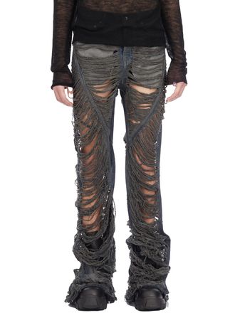 Rick Owens Denim Bootcut Broek